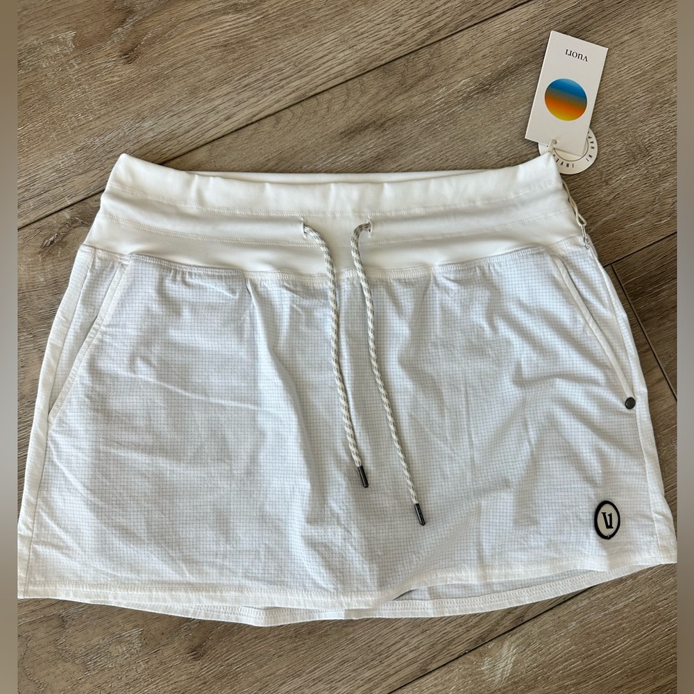 Vuori Seabreeze Skirt white size M